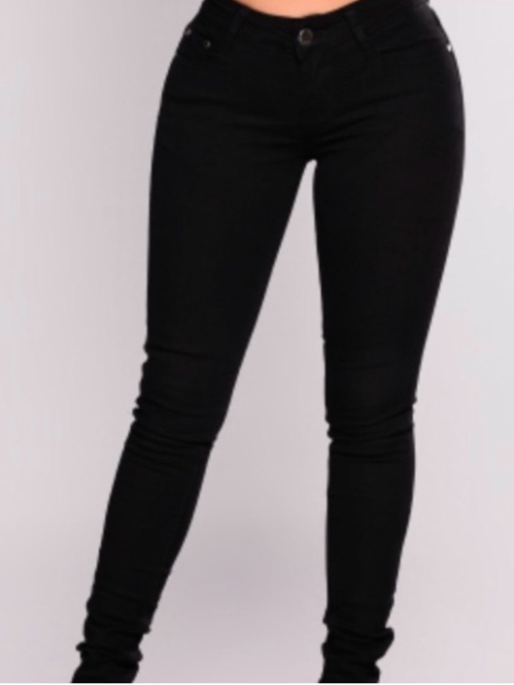 Love Notes Black Skinny Jeans Juniors Size 3/4
